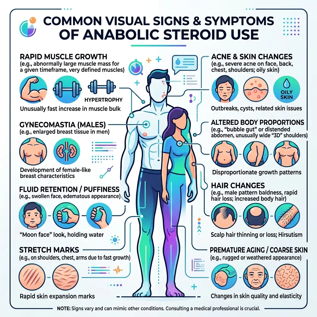 How to Tell if Someone is on Steroids: Visual Clues